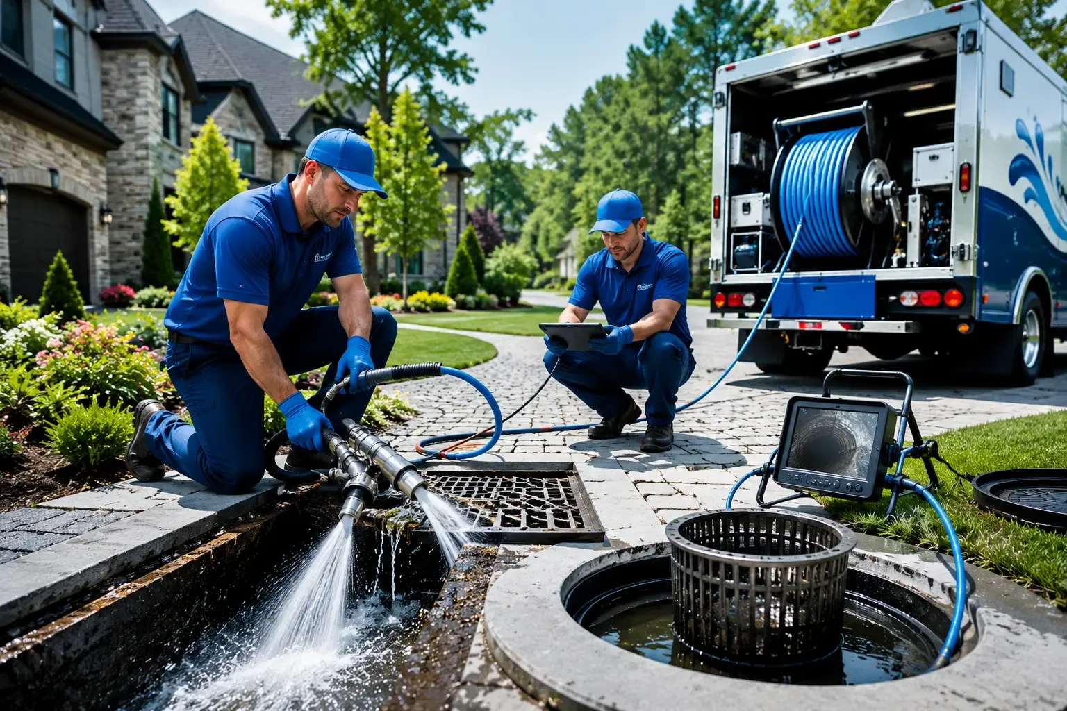Local outdoor drain cleaning professionals in Montville, OH